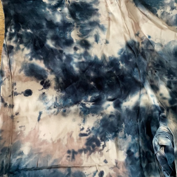 Young Fabulous & Broke Midnight Canyon Wash Wide Leg Pants NWT Tie Dye - Picture 3 of 10